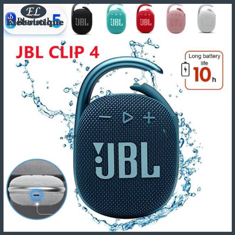 Eleboutique Clip 4 Bluetooth Wireless Speaker, Mini Bluetooth Wireless Speaker, Clip 4, Portable Speaker, Dust Proof, IP67, Waterproof, Subwoofer, Outdoor Speaker, Drive Speaker