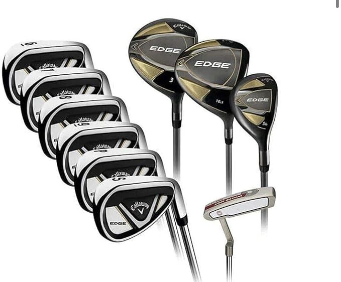 Callaway Edge 10 Piece Golf Clubs Set - Right Handed